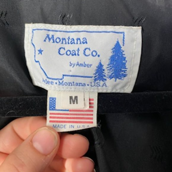 90s Cow Skull Montana Coat Co Bomber Jacket - Picture 5 of 6